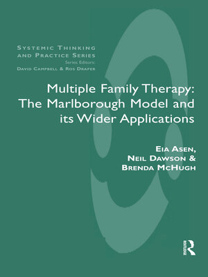 cover image of Multiple Family Therapy
